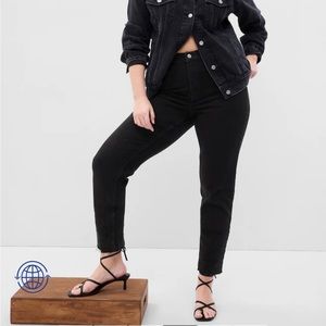 NWT GAP vintage slim mid rise 30 / 10p black denim